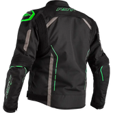 S1 Ce Jacket Blk/Gry/Neon Grn Textile Sm